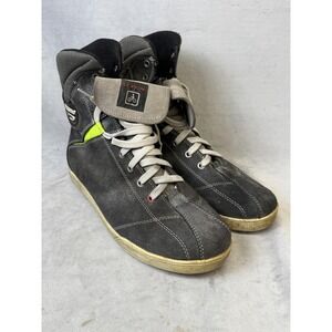 TCX X-Rap‎ WP Shoes Mens Size 11 Black Gray High Top Waterproof Motorcycle Boots